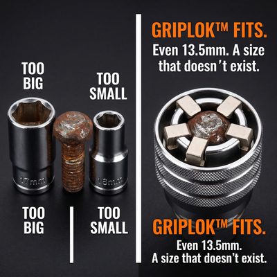 GRIPLOK™ Universal Socket