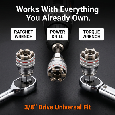 GRIPLOK™ Universal Socket