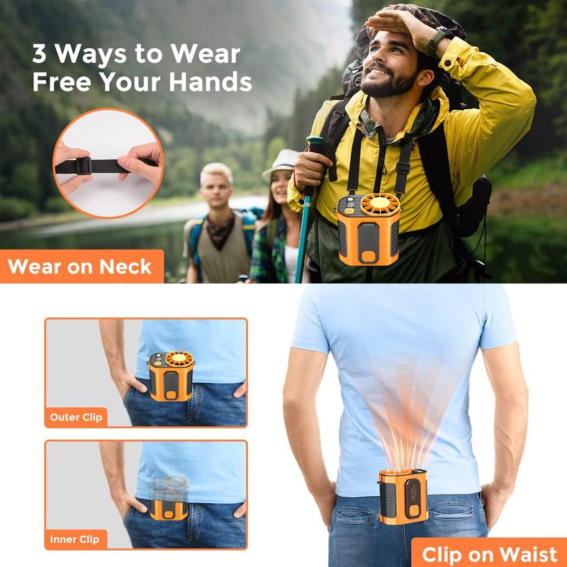 Portable Waist Clip Fan
