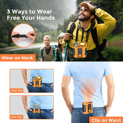 Portable Waist Clip Fan