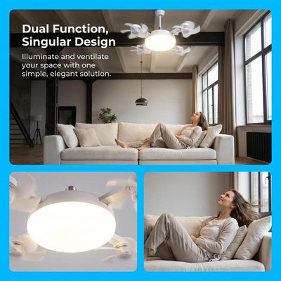Socket Fan Light