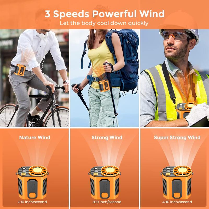Portable Waist Clip Fan