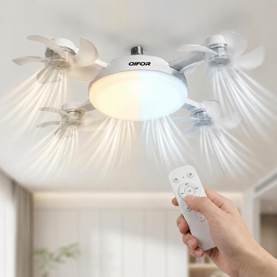 Socket Fan Light